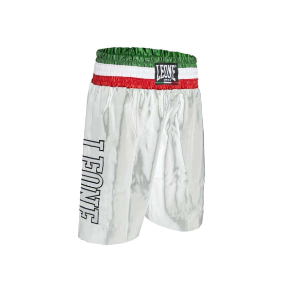 Pantalón de Boxeo Leone Color Blanco AB733
