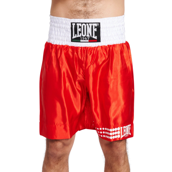 Pantalón de Boxeo Leone Color Rojo AB737