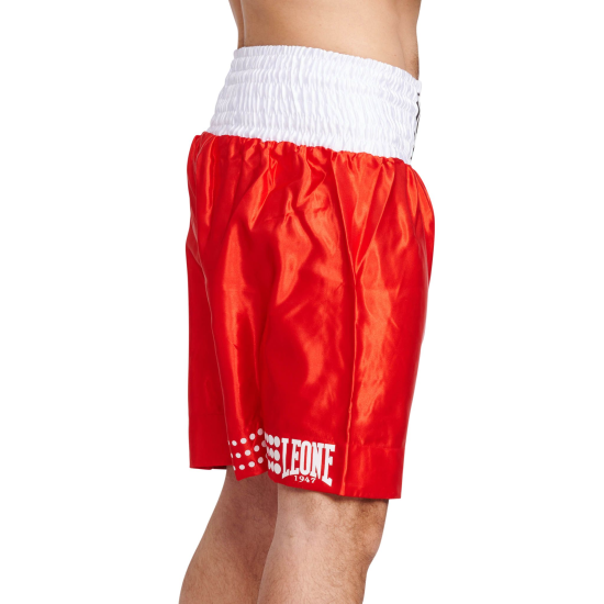 Pantalón de Boxeo Leone Color Rojo AB737