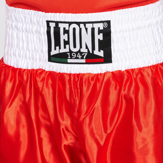 Pantalón de Boxeo Leone Color Rojo AB737
