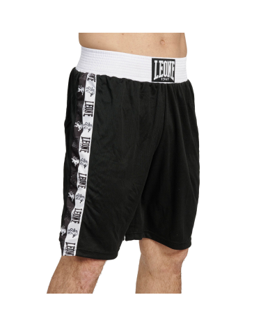 Pantalón de entrenamiento Leone 1947 "Iconic" Color negro AB232