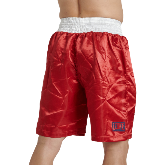Pantalon de boxeo Leone 1947 " Color Block" negro AB237 rojo