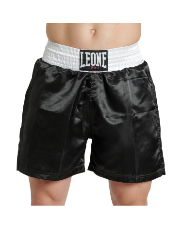 Pantalon de boxeo Leone 1947 "Color Block" negro AB238