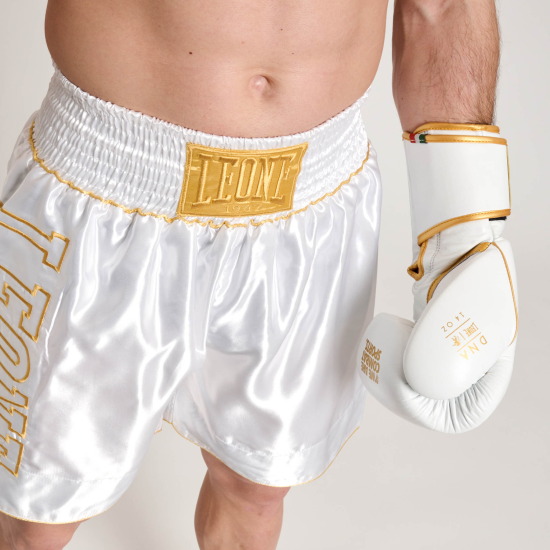 Pantalon de boxeo Leone 1947 DNA AB233 blanco
