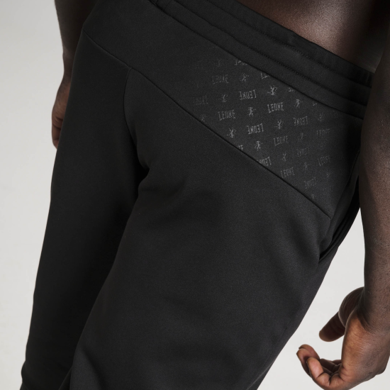 Pantalon de chandal largo Leone 1947 DNA negro ABX757