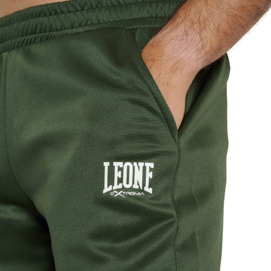 Pantalon de chandal largo Leone 1947 "Logo" verde ABX122