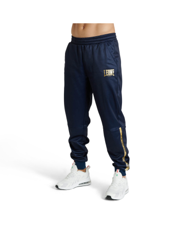 Pantalon de chandal Leone 1947 "DNA" azul ABX727