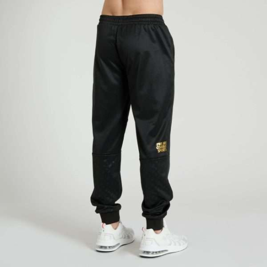 Pantalon de chandal Leone 1947 "DNA" negro ABX727