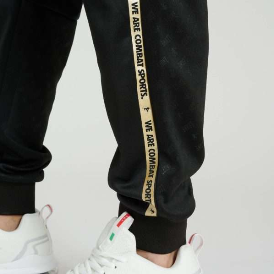 Pantalon de chandal Leone 1947 "DNA" negro ABX727