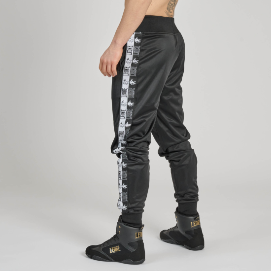 Pantalon de chandal Leone 1947 " Iconic" ABX440 Negro