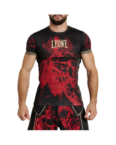 Rashguard / camiseta de compresion Leone 1947 Legionarius III negro