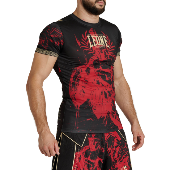 Rashguard / camiseta de compresion Leone 1947 Legionarius III negro