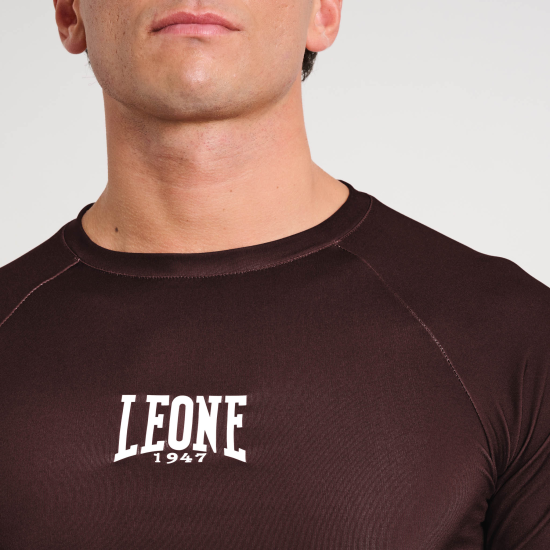 Rashguard Leone manga larga ABX327 cacao