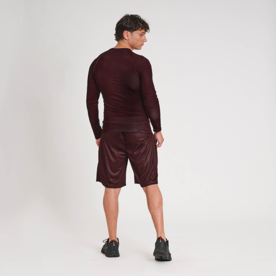 Rashguard Leone manga larga ABX327 cacao