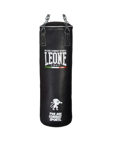 Saco de Boxeo Leone 1947  color Negro 20 kg. AT840