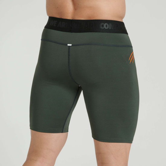 Short de compresion Leone 1947 "Primal Instinct" verde AB929