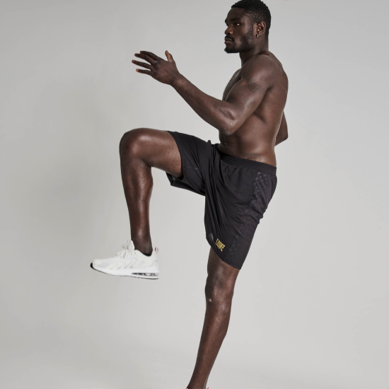 Short de entreno Leone 1947 DNA negro ABX754