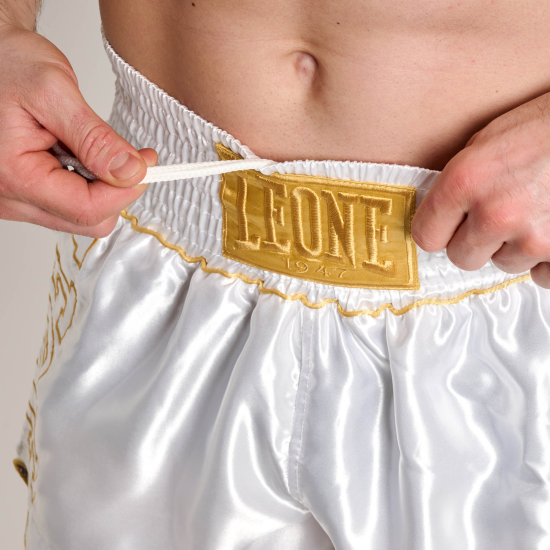 Short Leone 1947 Kick-Thai DNA blanco AB969