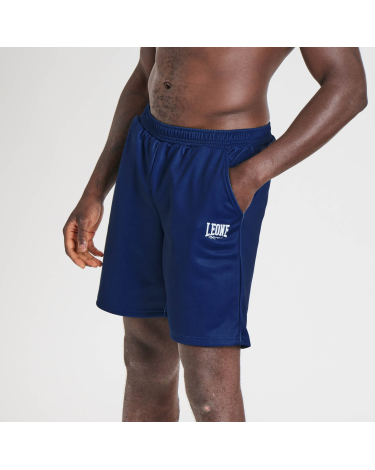 Short Leone 1947 LOGO color azul ABX121