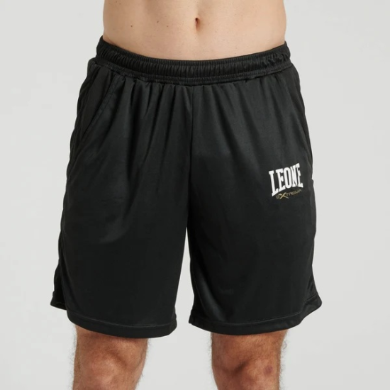 Short Leone 1947 LOGO color negro ABX121