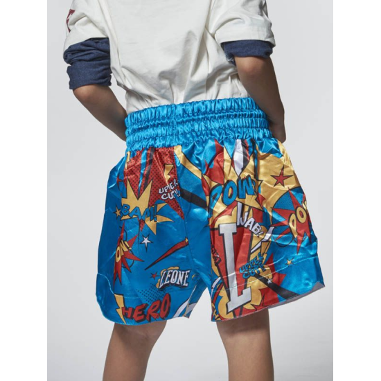 Short  Leone 1947 para niños "Hero" ABJ02 Azul