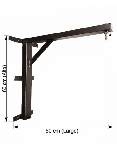 Soporte de saco de boxeo para Pared "Elite" 2.0 triple pletina