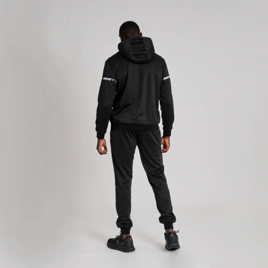 Sudadera con capucha Leone tape 47ABX220 negra