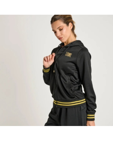Sudadera Femenina Leone 1947 DNA negra ABX751
