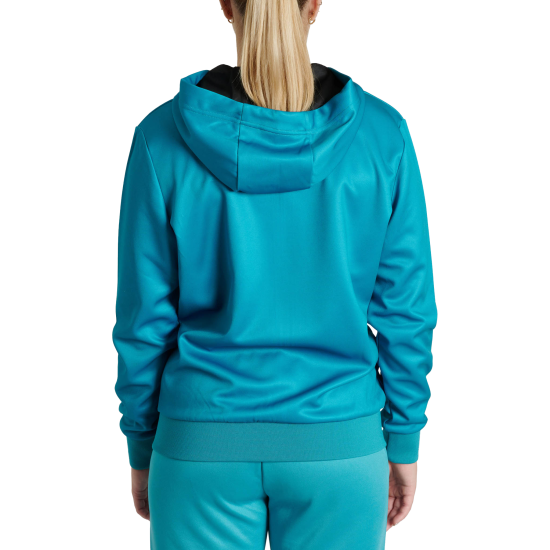 Sudadera femina Leone 1947 "Logo" azul ABX133