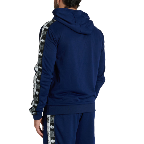 Sudadera Leone 1947 "Iconic" azul ABX436