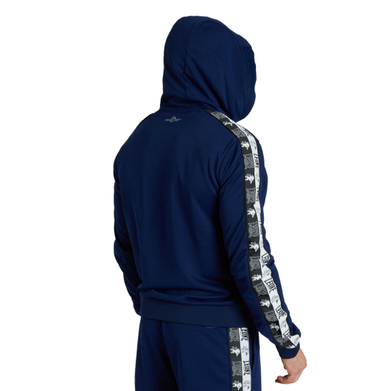 Sudadera Leone 1947 "Iconic" azul ABX436