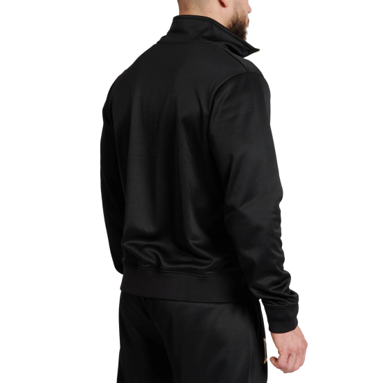 Sudadera Leone 1947 "Premium 2" negra AB314