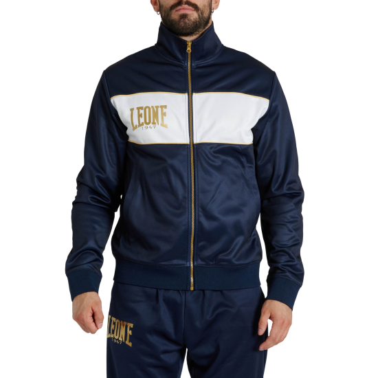 Sudadera Leone 1947 "Premium 2" azul AB314