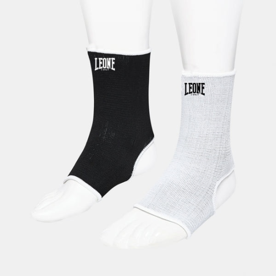 Tobilleras reversibles dos colores Leone 1947 Color negro/blanco AB716