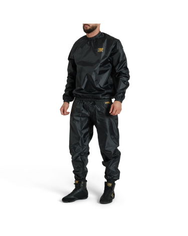 Traje de sauna completo Leone 1947 negro AB295