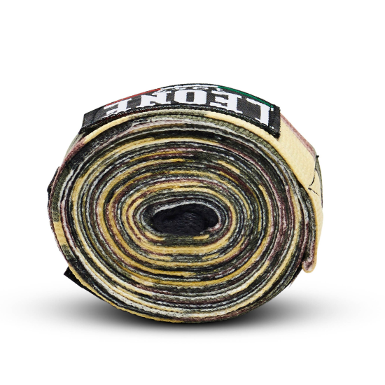 Vendas de Boxeo Leone 3,5 metros Color Verde Camuflaje AB705